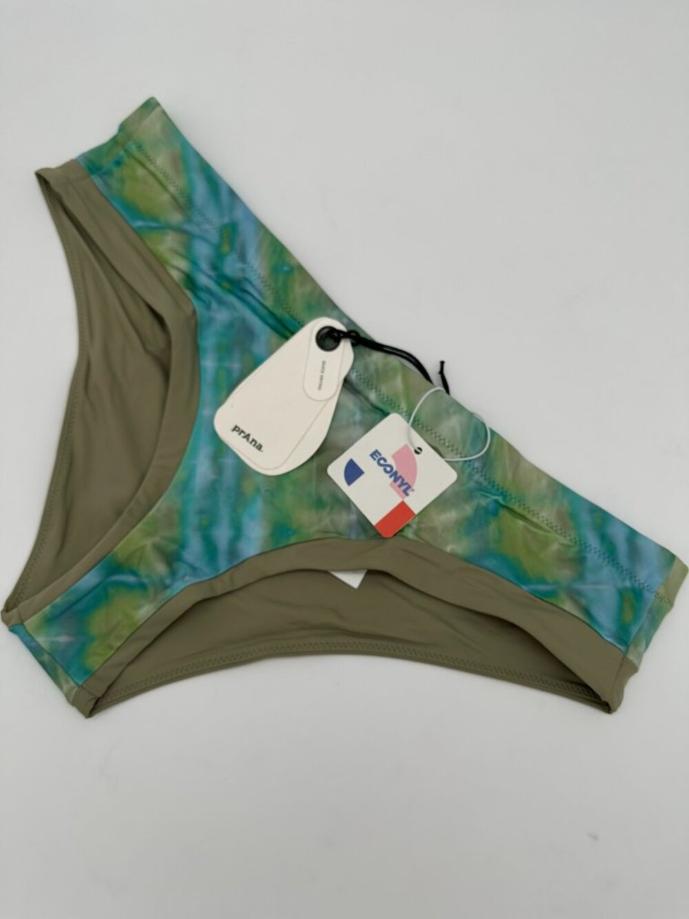 prAna Women's Upswell Fully Lined Quick Dry Bikini Swim Bottom Size Large Mirage